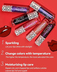 Boss Up Color Changing Lip Oil, Shimmering Temperature Lip