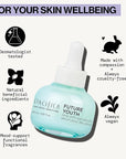 Pacifica Future Youth Time Shift Eye Serum – Peptide Eye Serum for Fine Lines & Dark Circles, Lifting & Firming Under Eye Treatment w/Flora + Peptide-11, Unscented Hydrating Gel for All Skin Types