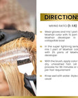 MOEHAIR Hair Coloring Kit | 9NN Permanent Hair Color (Very Light Blonde Intense), 20 Volume Developer 6%, Coloring Brush, Gloves & Mixing Bowl| Keratin Infused Color | Gray Coverage | Adds Shines