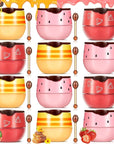 12 Pcs Bee Lip Balm Honey