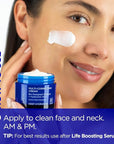 Andalou Naturals Deep Hydration Face Moisturizer, Multi-Correcting Cream, Day & Night Moisturizer for Face with Hyaluronic Acid & Vegan Collagen for Softer & More Supple Skin, 1.7 fl oz