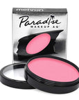 Mehron Makeup Paradise Makeup AQ Pro Size | Stage & Screen Performance, Face & Body Painting, Beauty, Cosplay, and Halloween | Water Activated Face Paint, Body Paint 1.4 oz (40 g) - Pastel Pink