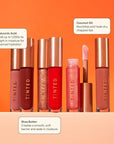 Live Tinted Huegloss High-Shine Lip Gloss - Hydrating, Non-Sticky, Moisturizing Lip Gloss with Hyaluronic Acid, Coconut Oil, and Shea Butter For a Soft Barrier & Seals in Moisture - Cherry Red