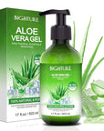 Aloe Vera Gel for Face - Organic Aloe Vera Gel from 100 Percent Pure Aloe Vera Use to Skin Sunburn Relieve, Soothing and Firming