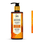 Rosemary Mint Biotin Hair Growth Shampoo for Stronger, Thicker & Longer Hairs with Vitamin E and B5 | Hair Growth Shampoo for Healthy Hairs, Contains NO SLS, NO SLES, NO PARABENS 300 mL
