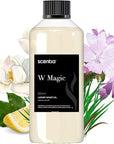 Scentia W Magic Hotel Diffuser Refill Oil Inspired by W Signature Hotel - 500 mL 16.9 fl oz - Fragrance Oil Blend Bergamot, Lemongrass & Jasmine for HVAC Diffuser - Thanksgiving & Holiday Gift