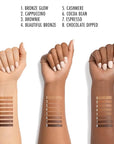 Black Radiance Color Perfect Foundation Stick with Soft Brush Applicator Duo – Buildable, Blendable Versatile Pigment-Rich Formula - Cappuccino
