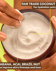 Palmer's Coconut Oil Formula Brazilian Coco Cream with Vitamin E, 8.8 Fl Oz, Whipped Bum, Bust & Body Cream, Helps with Skin Tightening & Firming