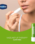 Vaseline Aloe Fresh Lip Therapy Stick- .16 oz (Pack of 2)