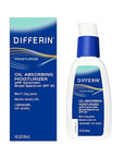 Differin Oil Absorbing Moisturizer with SPF 30, Sunscreen for Face by the makers of Differin Gel, Gentle Skin Care for Acne Prone Sensitive Skin, 4 oz (Packaging May Vary)