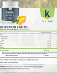 exogenous Ketones Powder, Pure Keto BHB Salts | Dairy & Gluten Free-Best Keto Supplements Fuel for Energy Boost, Mental Performance- Pre-Workout Naturally Flavored 436g - Lemon Lime