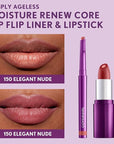 COVERGIRL Simply Ageless Lip Flip Liner, Elegant Nude, Pack of 2