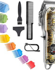 Suttik Hair Clippers for Men Professional, Cordless Barber Clippers for Hair Cutting, Beard Trimmer Hair Cutting Kit with LED Display