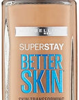 Maybelline New York Superstay Better Skin Foundation, Buff Beige, 1 Fluid Ounce