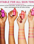4PCS Cooling Water Jelly Tint Blush Stick for Cruelty Free