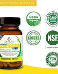 Life Infused Cleanse Infused Plus - Premium Natural Colon Cleanser with Oxygenated Magnesium, Herbs, and Enzymes, Helps Relieve Constipation Gently, Detoxifies Blood, Colon, Liver & Kidneys (90 Caps)