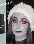CCbeauty Light Grey Face Paint Stick, Face Painting Kit, Full Coverage SFX Makeup Foundation, Professional Body Paint for Halloween Costume Cosplay Party, For Corpse Bride, Zoombie, Marceline Makeup