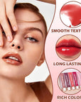 NVLEPTAP 3PCS Lip Glowy Balm Lip Sleeping