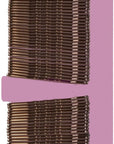Amazon Basics Bobby Pins, Brown Hair Pins for all Hair types, 72 Count