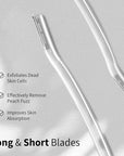 Face Razors for Women, Dermaplane Razor for Women Face, Eyebrow Razor, Facial Razors, Dermaplaning Tool, Gentle Skin Exfoliation Microblades for Sensitive Skin, Peach Fuzz Remover, 10 Count