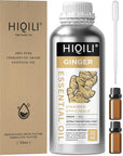 HIQILI 32 Fl Oz Ginger Oil, 100% Pure Natural Ginger Essential Oil for Hair, Massage, Skin - 1000ML