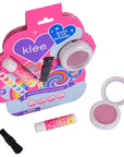 Klee Naturals Mineral Blush and Lip Shimmer Makeup Kit. Gentle and Non-Toxic. Kid-Friendly. Made in USA. (Rainbow Glitz)