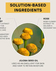 Acure Seriously Soothing Tansy Night Rose Oil - Soothes, Deep Hydrate & Moisturize Dry, Acne Prone, Sensitive Skin - Antioxidant Night Cream Serum Oil Blend with Blue Tansy & Rose - 100% Vegan, 1 oz