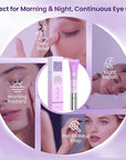 Caffeine & Retinol Under Eye Serum – Dermatologist-Tested, Fast Absorbing, Correction for Puffy Eye Bags Fine Lines Dark Circles Wrinkles While Providing Moisturizing Care