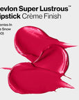 Revlon Super Lustrous The Luscious Mattes Lipstick, High Impact with Moisturizing Velvety Formula, Cherries in the Snow, 0.74 oz