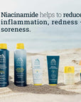 Oars + Alps After Sun Cooling Spray, Includes Aloe Vera and Niacinamide with a Green Tea Scent, 6 Fl Oz