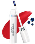 Wonderskin Wonder Blading Lip Stain Peel Off Masque - Long Lasting, Waterproof and Transfer Proof Red Lip Tint, Matte Finish Peel Off Makeup (Playful Stain & Go Masque)