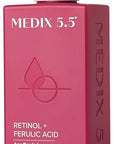 Medix 5.5 Retinol Body Lotion Skincare Moisturizer | Anti Aging Retinol Body Cream | Skin Care Tightening Lotion For Women & Men Helps Diminish Look Of Crepey Skin, Wrinkles, & Fine Lines, 15 Fl Oz