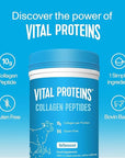 Vital Proteins Collagen Peptides Powder - Supports Hair, Nail, Skin, Bone & Joint Health, Unflavored, Collagen Protein 9.33 OZ