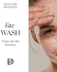 Doctor Rogers Face Wash, Gentle Face Cleanser For Women & Men, Hydrating Face Wash For Sensitive, Dry & Combination Skin, Dermatologist-Created Daily Facial Cleanser For SkinCare Routine, 5 fl oz Tube
