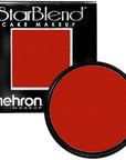 Mehron Makeup StarBlend Cake Makeup | Wet/Dry Pressed Powder | Powder Foundation | Red Face Paint & Body Paint 2 oz (56g)