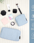 Magefy makeup bag for purse,