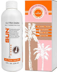 Sun Labs Self-Tanning Spray for a Golden Glow - Ultra Dark - 8 fl. oz. Bottle. Bottle This is not a self tanning lotion. This is a solution made for airbrush tanning machines.