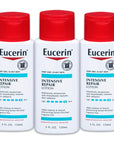 Eucerin Intensive Repair Lotion - Rich Lotion for Very Dry, Flaky Skin - 5 fl. oz. Bottle (Pack of 3)