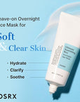 COSRX Ultimate Nourishing Rice Overnight Spa Mask, 60ml / 2.02 fl.oz | Rice Extract 68% and Niacinamide 2%, Korean Skin Care, Animal Testing Free