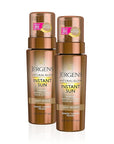 Jergens Natural Glow Instant Sun Body Mousse, Self Tanner for Deep Bronze Tan, Sunless Tanning Body Bronzer for Natural Looking Color Instantly, 6 Oz, Pack of 2
