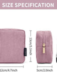 Magefy small makeup bag for