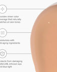 DRMTLGY Anti-Aging Tinted Moisturizer with SPF 46. Universal UVB Rays. 1.7 oz