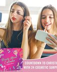 Makeup Advent Calendar 2025 Teen Girls Women Beauty Countdown Calendar Christmas Gifts for Women Teen Girl Trendy Stuff Unique Makeup Set Gifts Mascara Lipstick Blush Eyebrow Gel Eyeshadow