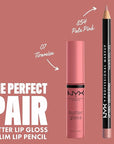 NYX PROFESSIONAL MAKEUP Butter Gloss, Non-Sticky Lip Gloss - Tiramisu (Brown)