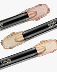 Boobeen 3PCS Cream Eyeshadow Pencil Crayon Waterproof Brightener Stick Shimmer Pen Create Glitter Eye Makeup, Easy to Use