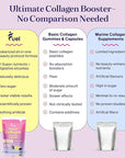Fuel Multi Collagen Peptides Powder – 20g Hydrolyzed Collagen I, II, III, V & X for Hair, Skin, Nails & Joint Support – Better Absorption – Keto & Gluten Free, French Vanila 8.67oz