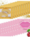 20 Pieces Lip Masks&24K Gold Gel