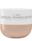 Bali Body Gradual Tanning Butter | Self Tanner Body Butter for a Natural, Streak-Free Self Tan | Buildable Glow | Sunless Tanner, Cruelty-Free, Non-Toxic (200 ml/6.76 fl oz)