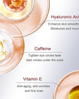 Caffeine eye cream for dark