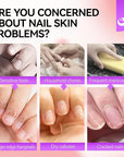 gelike ec Cuticle Cream for Dry Damaged Cuticles: Rose Organic Nail Cuticle Remover for Dry, Rough Hands Cracked Rigid Skin - Professional for Salon Home Use